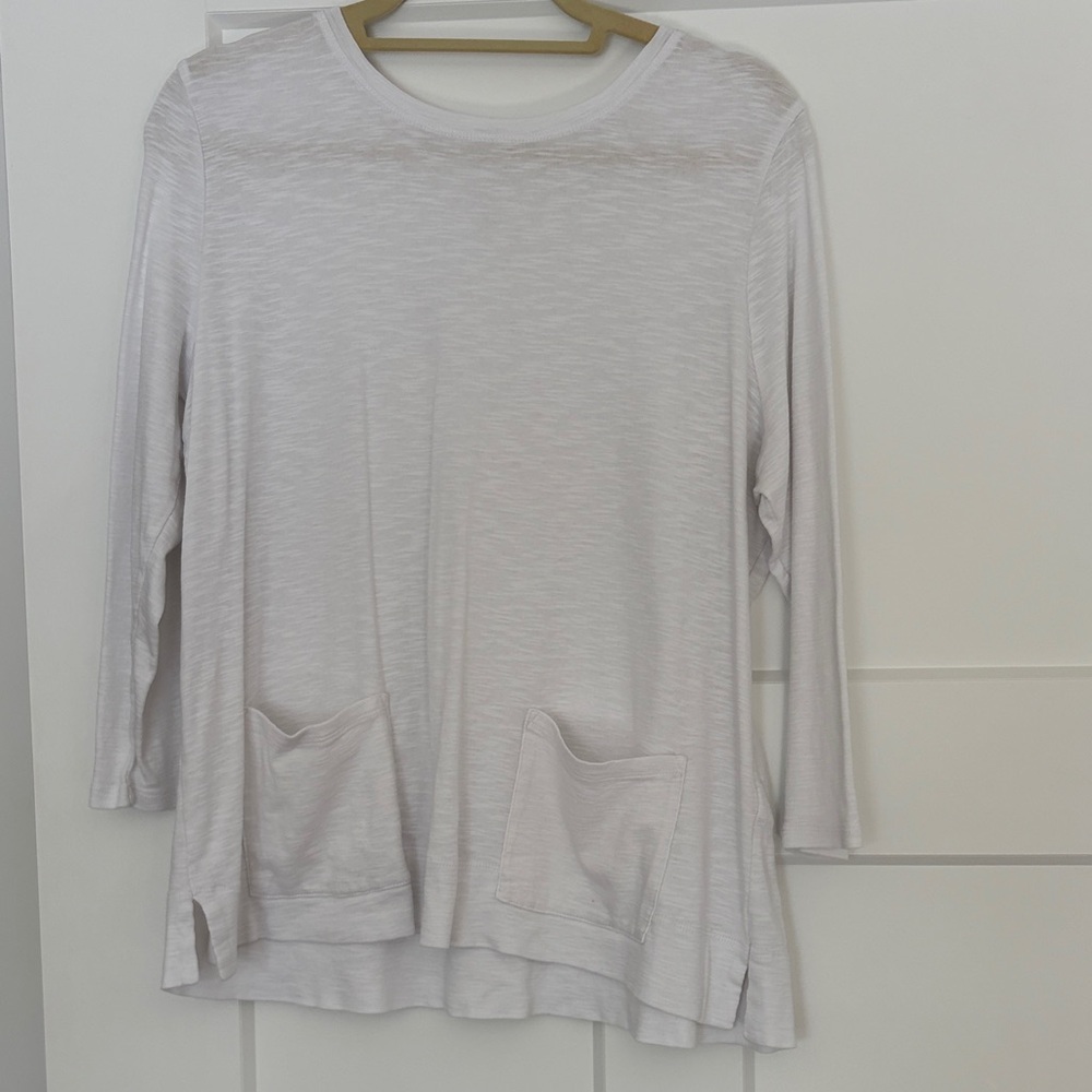 White Pocket Top